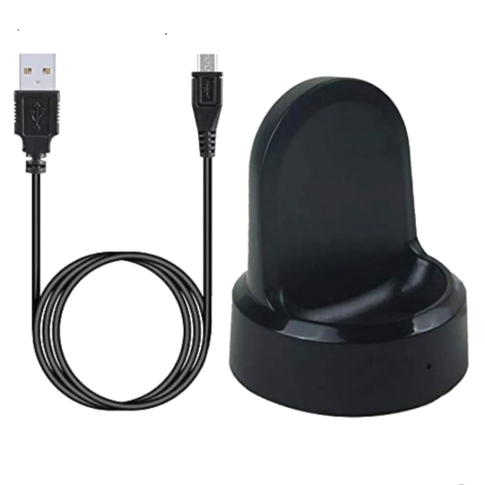 Charging Dock Cradle for Samsung Gear S2 Classic Smart Watch (Black)